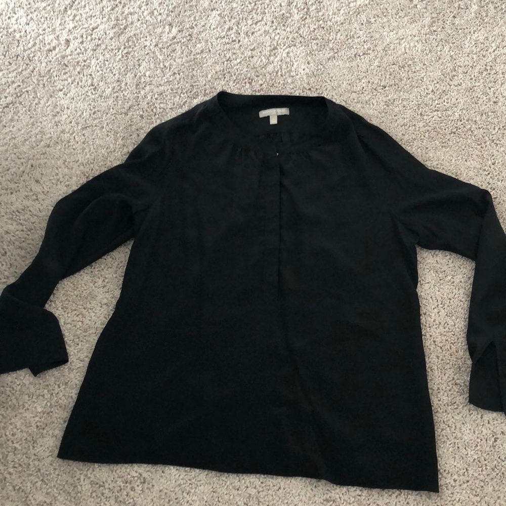 Classic silk blouse